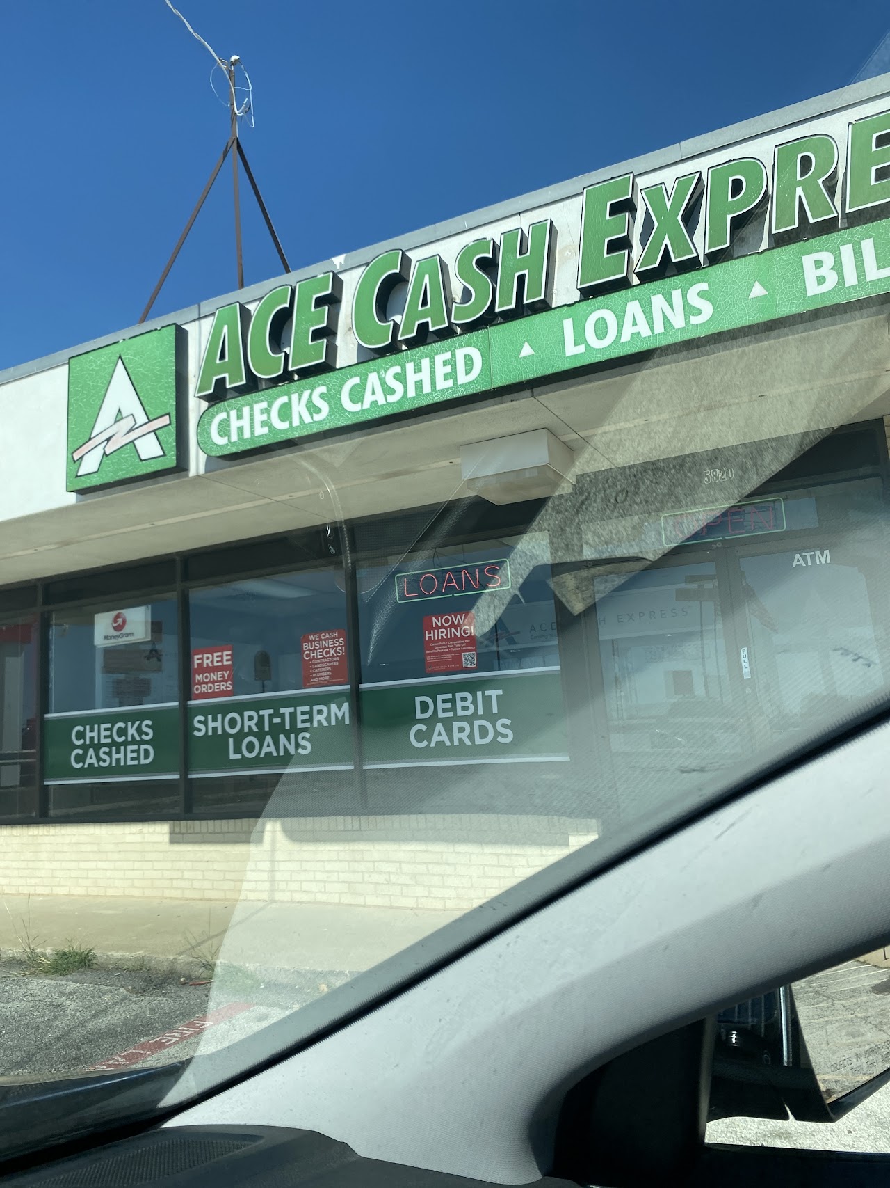 ACE Cash Express - exterior - Fort Worth, Texas