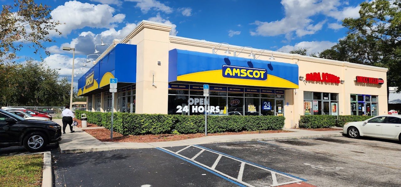 Amscot - The Money Superstore - exterior - Orlando, Florida