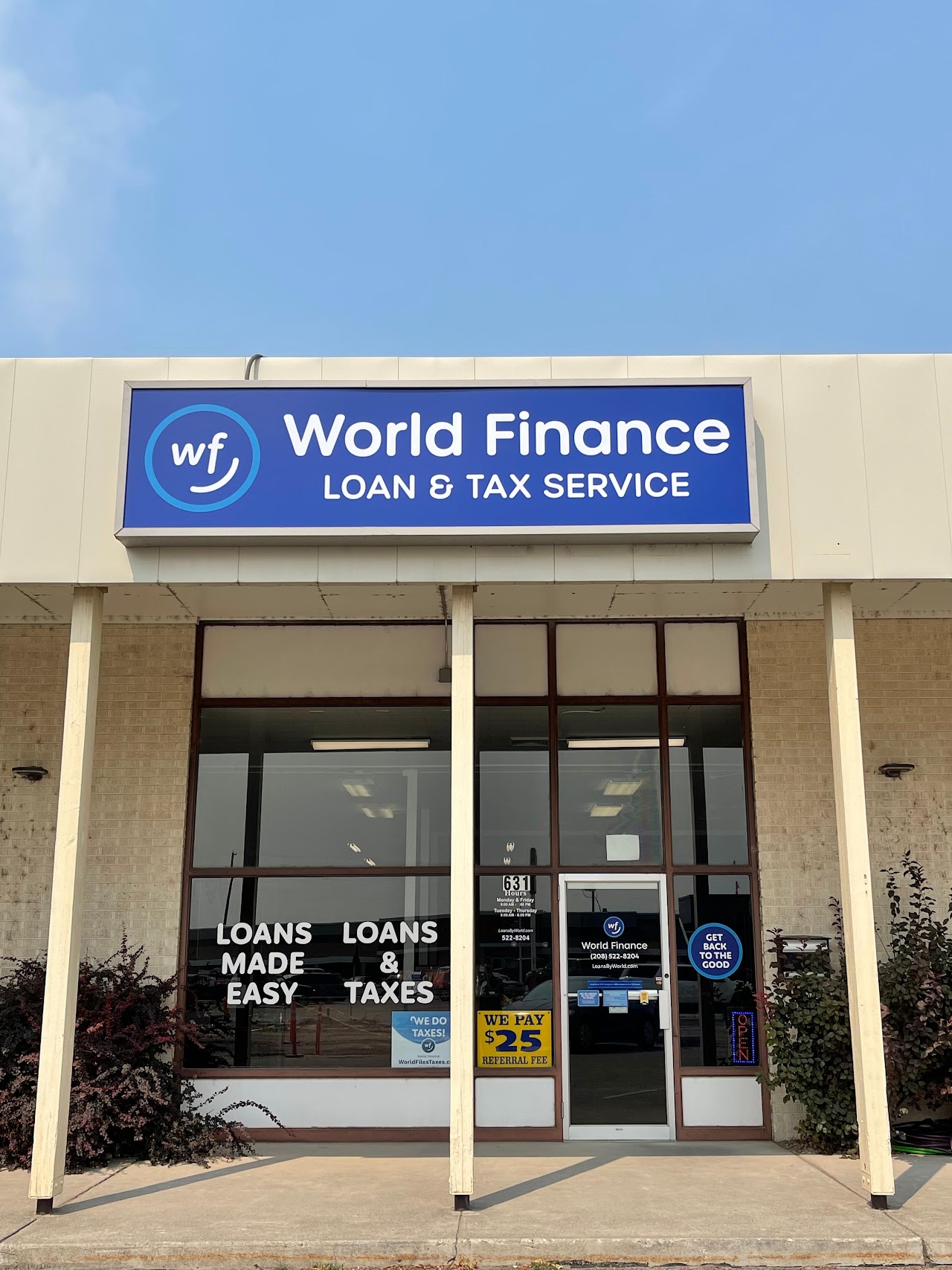World Finance payday loans in Idaho Falls, Idaho (ID)