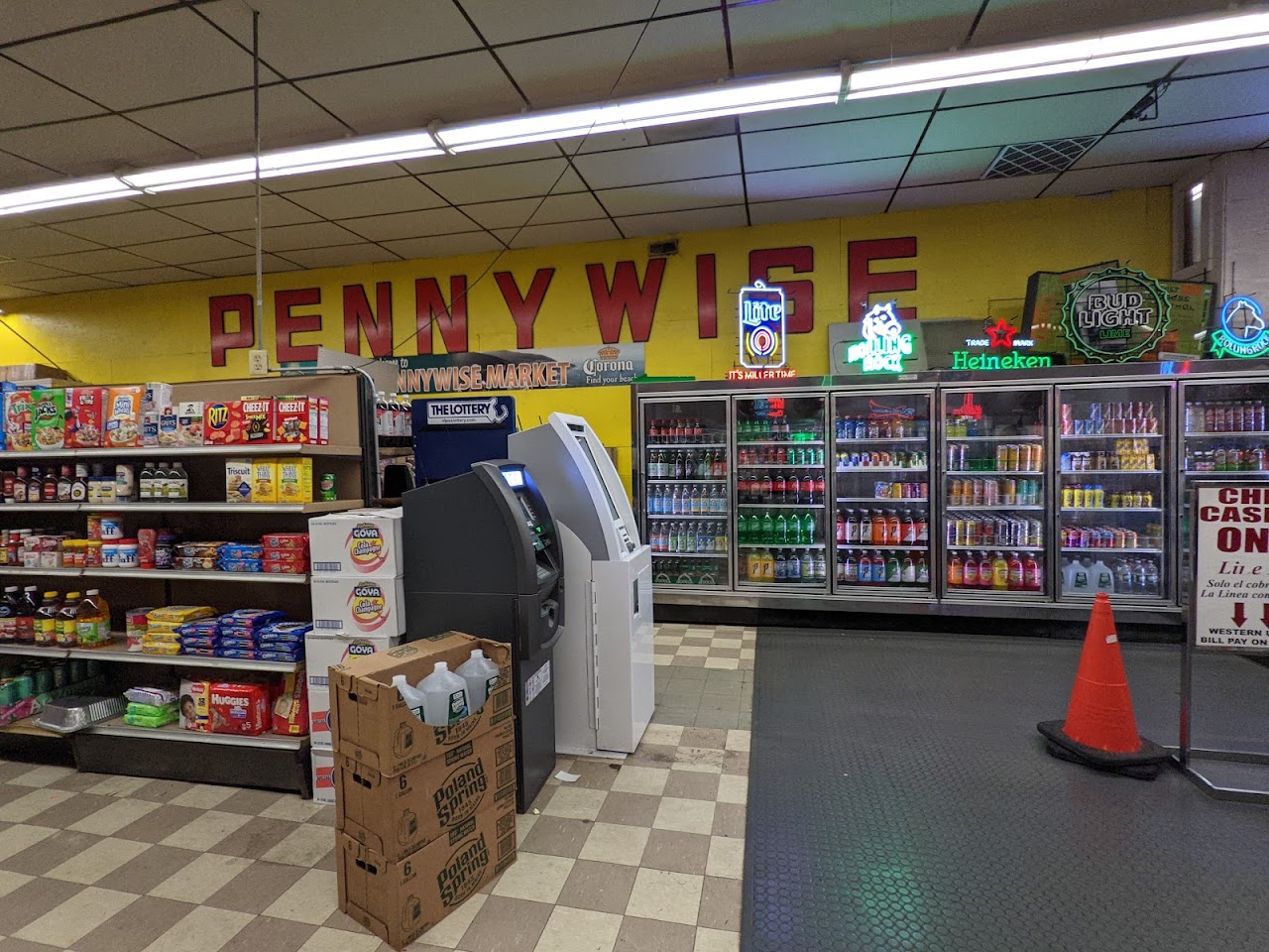 PennyWise Check Cashing can redemption center - exterior - Worcester, Massachusetts