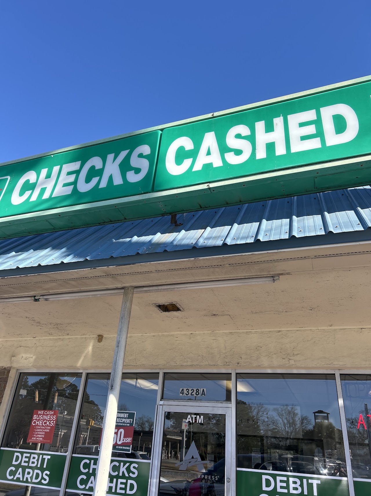 ACE Cash Express - exterior - Savannah, Georgia