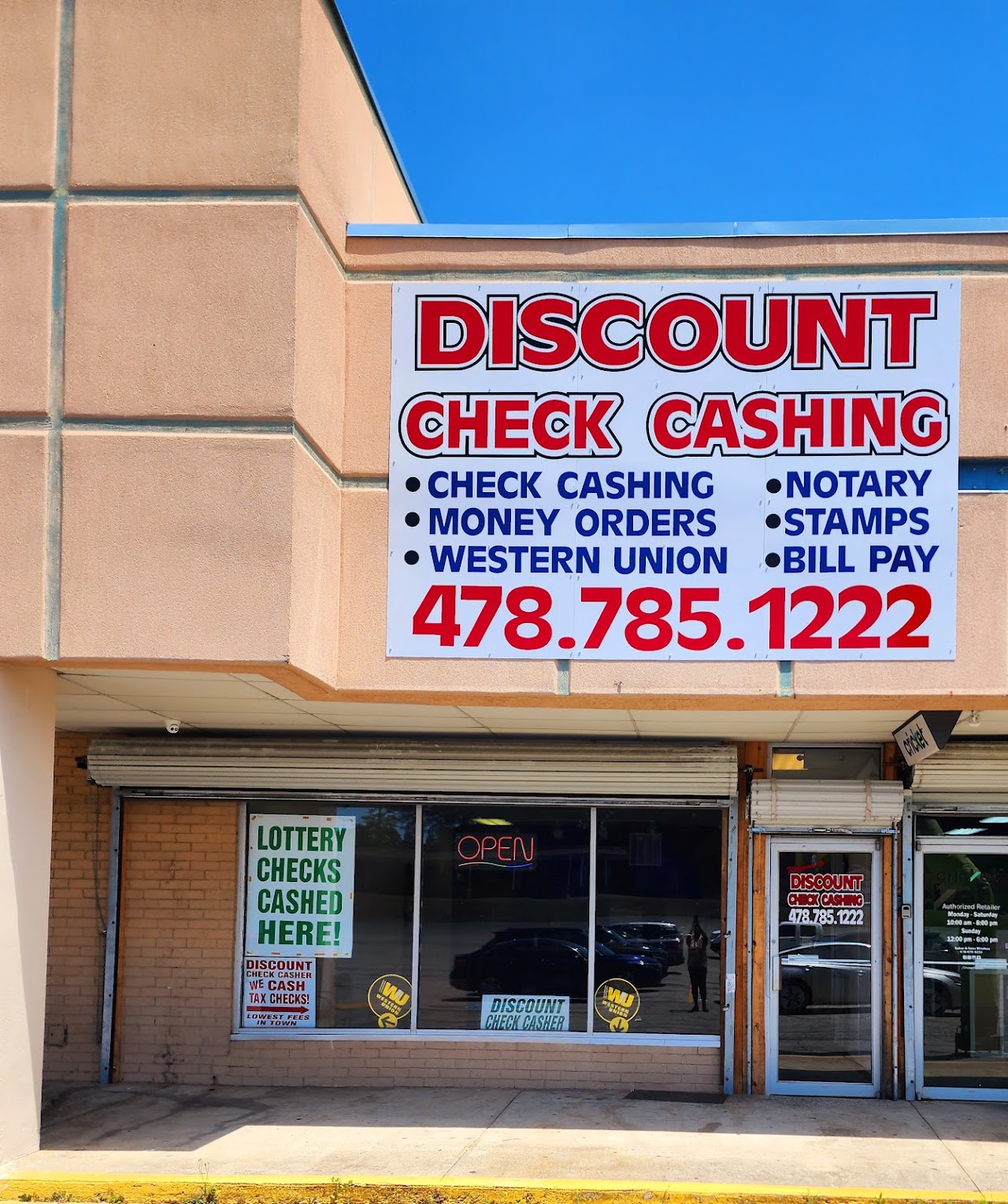 Discount Check Casher Of Georgia payday loans in Macon, Georgia (GA)
