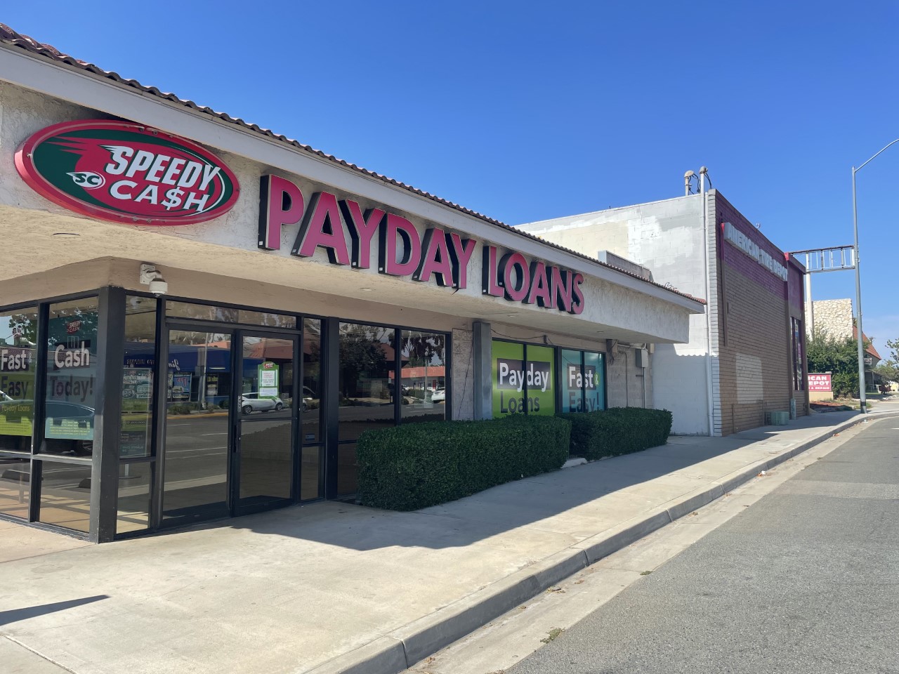Speedy Cash - exterior - Riverside, California
