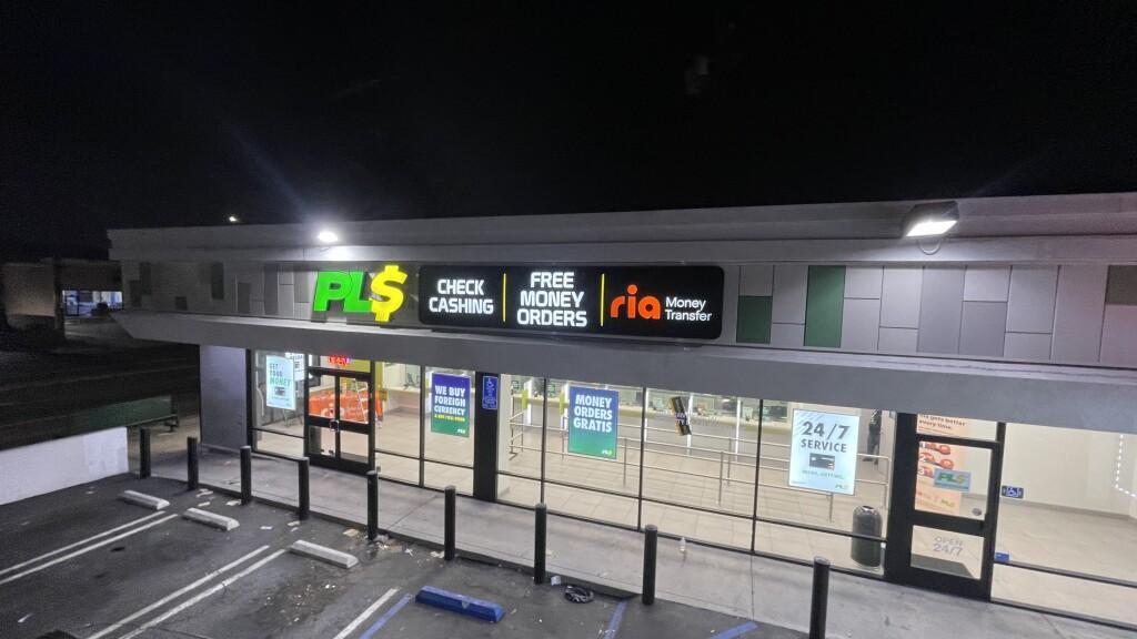 PLS Check Cashers - exterior - Long Beach, California