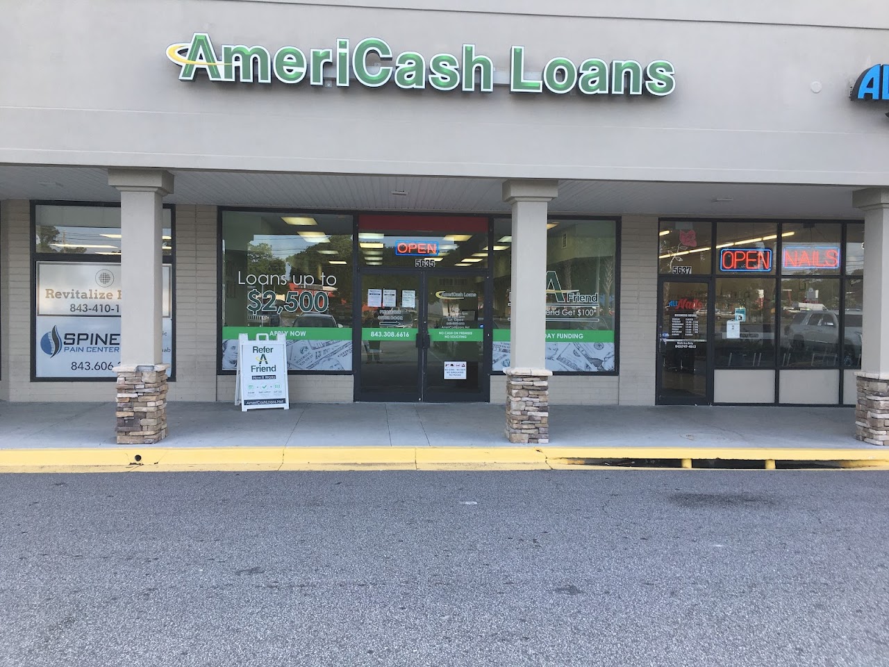 AmeriCash Loans - North Charleston - exterior - Mount Pleasant, South Carolina