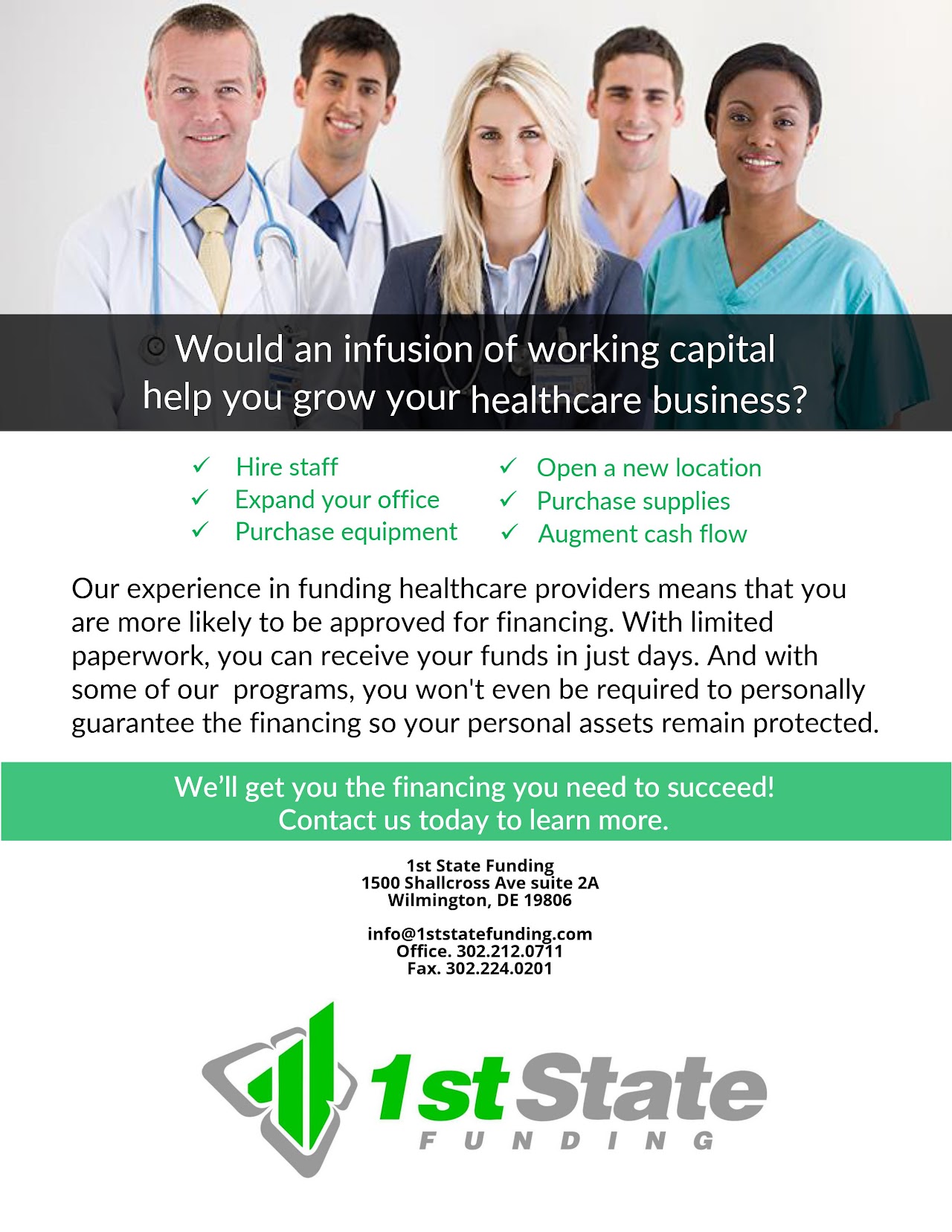 1st State Finance installment loans in Wilmington, Delaware (DE)