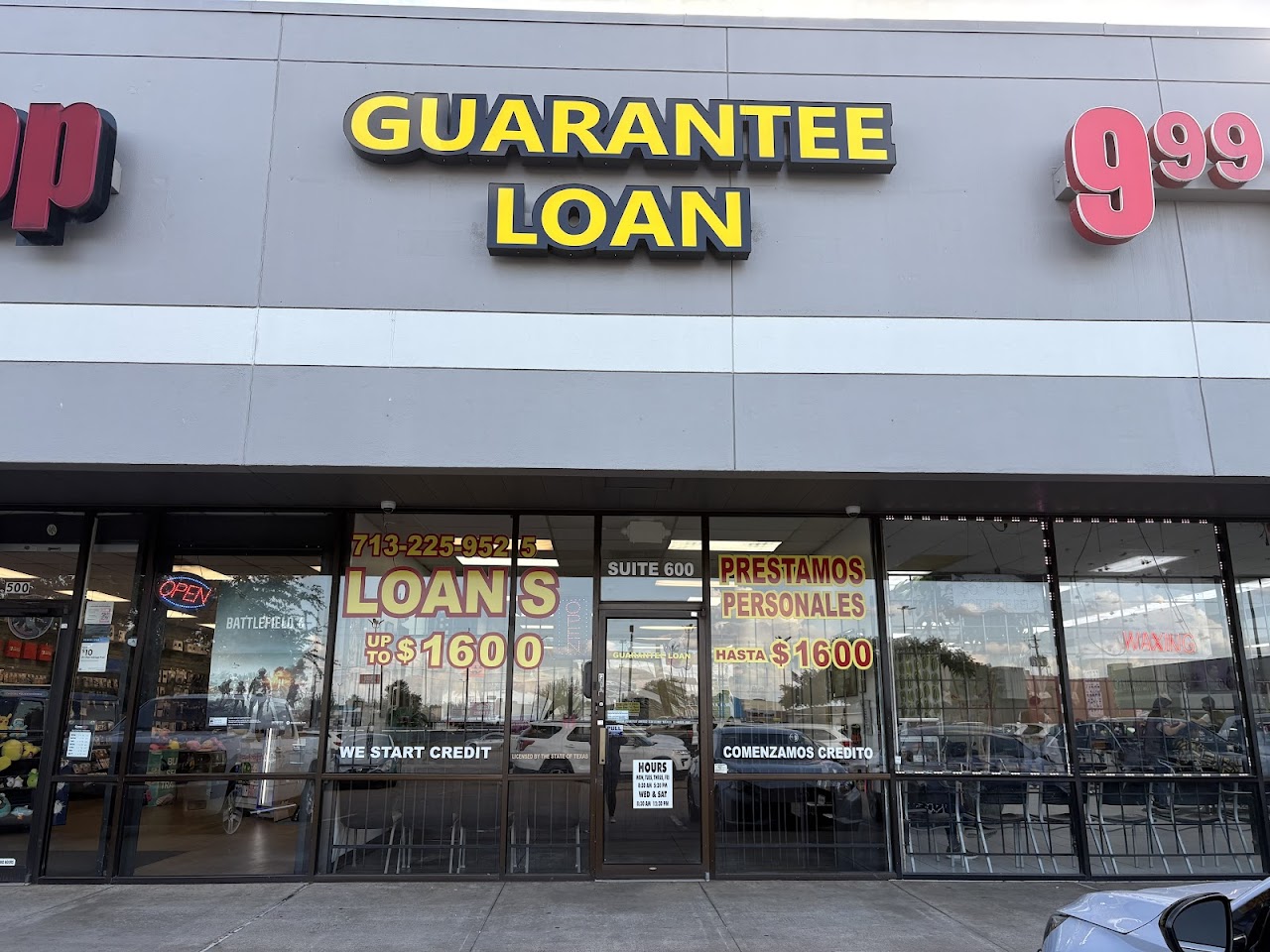 Guarantee Loan Service - exterior - Houston, Texas