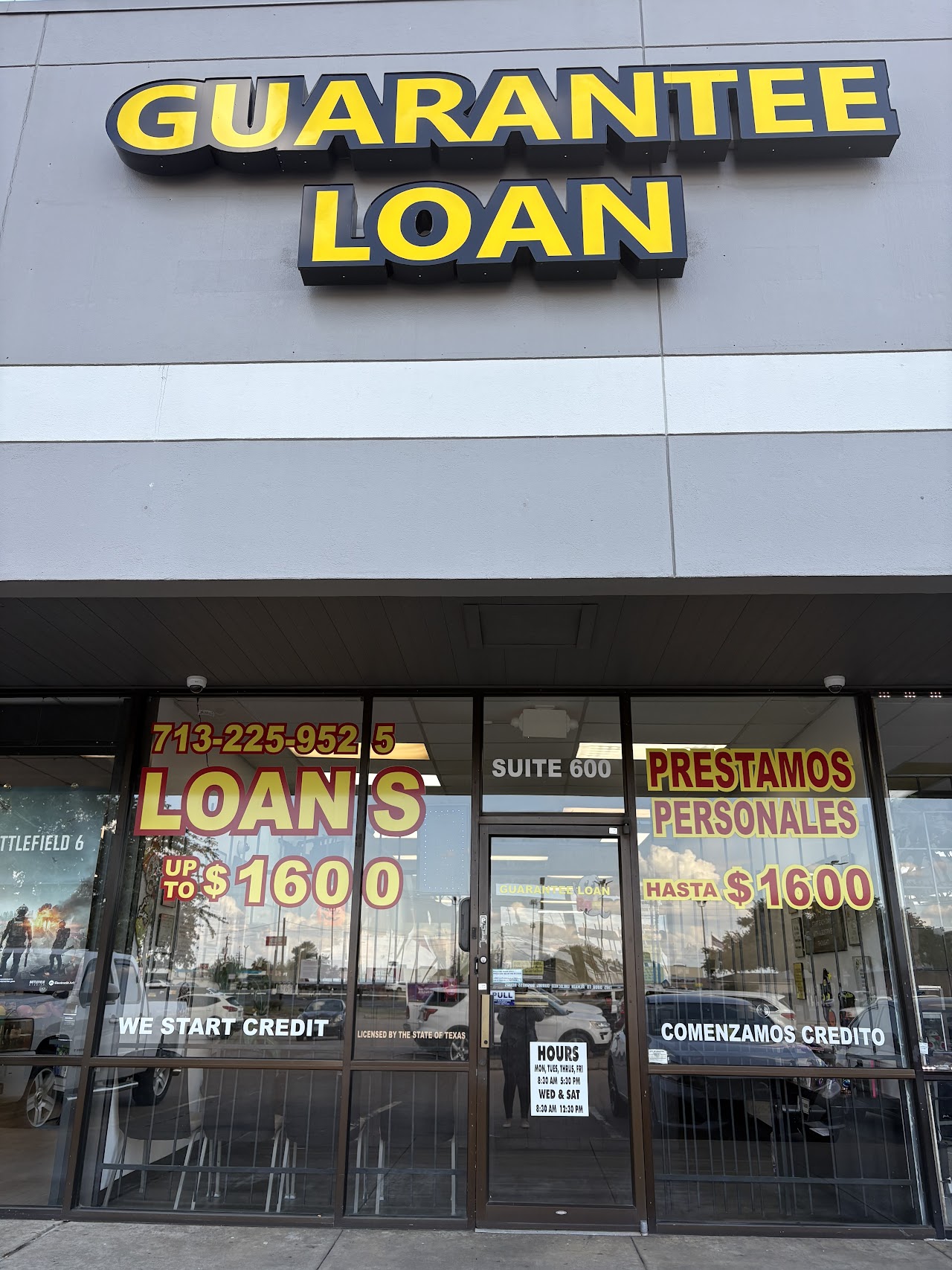 Guarantee Loan Service - exterior - Houston, Texas
