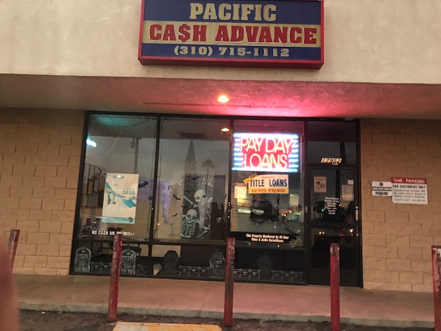 Pacific Cash Advance - exterior - Long Beach, California