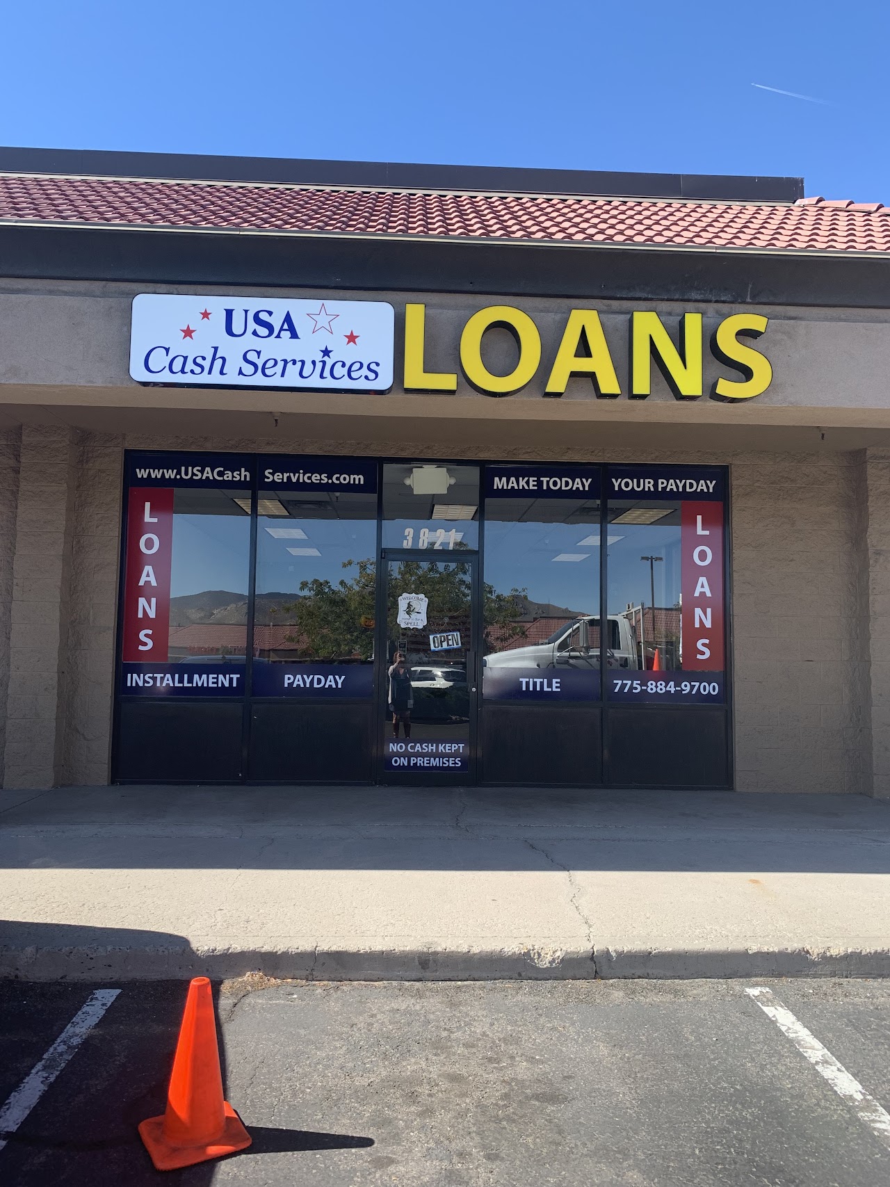 USA Cash Services payday loans in Carson City, Nevada (NV)