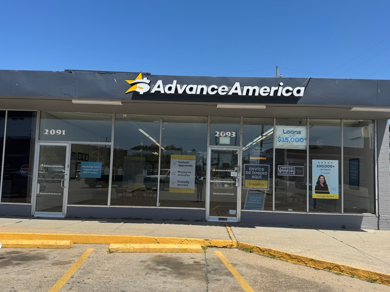 Advance America - exterior - New Orleans, Louisiana