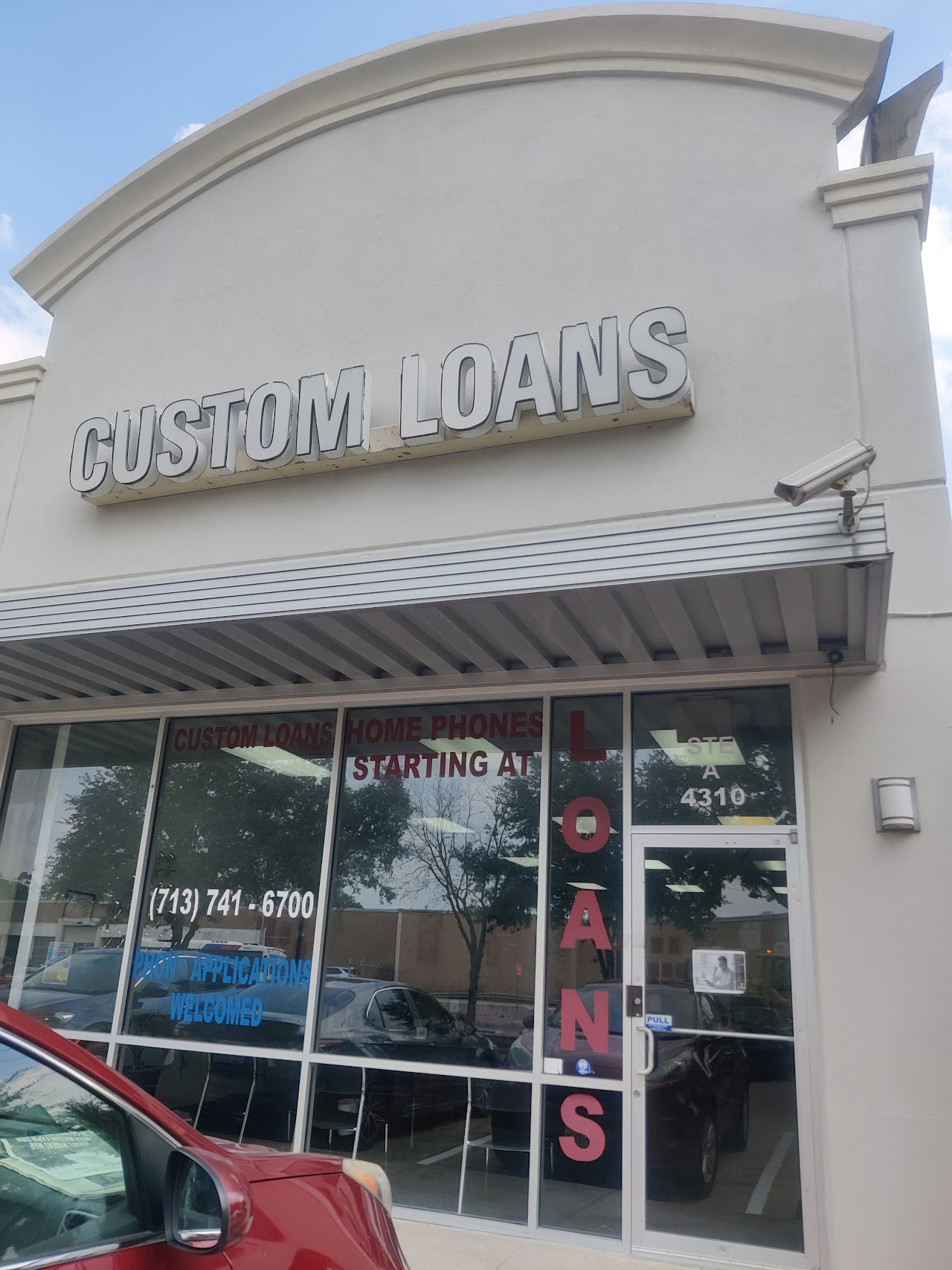 Custom Loans - exterior - Houston, Texas