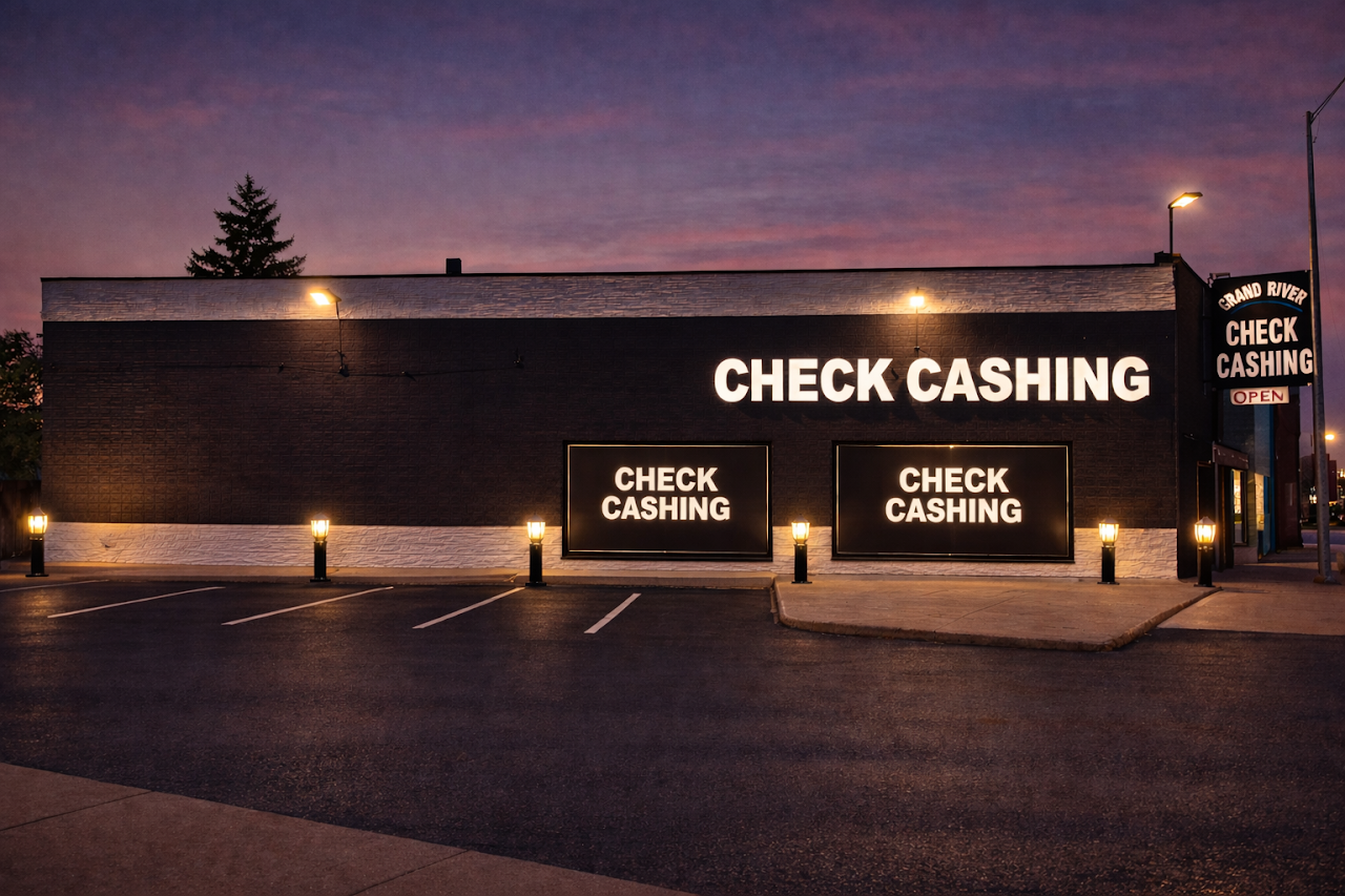 Grand River Check Cashing - exterior - Detroit, Michigan