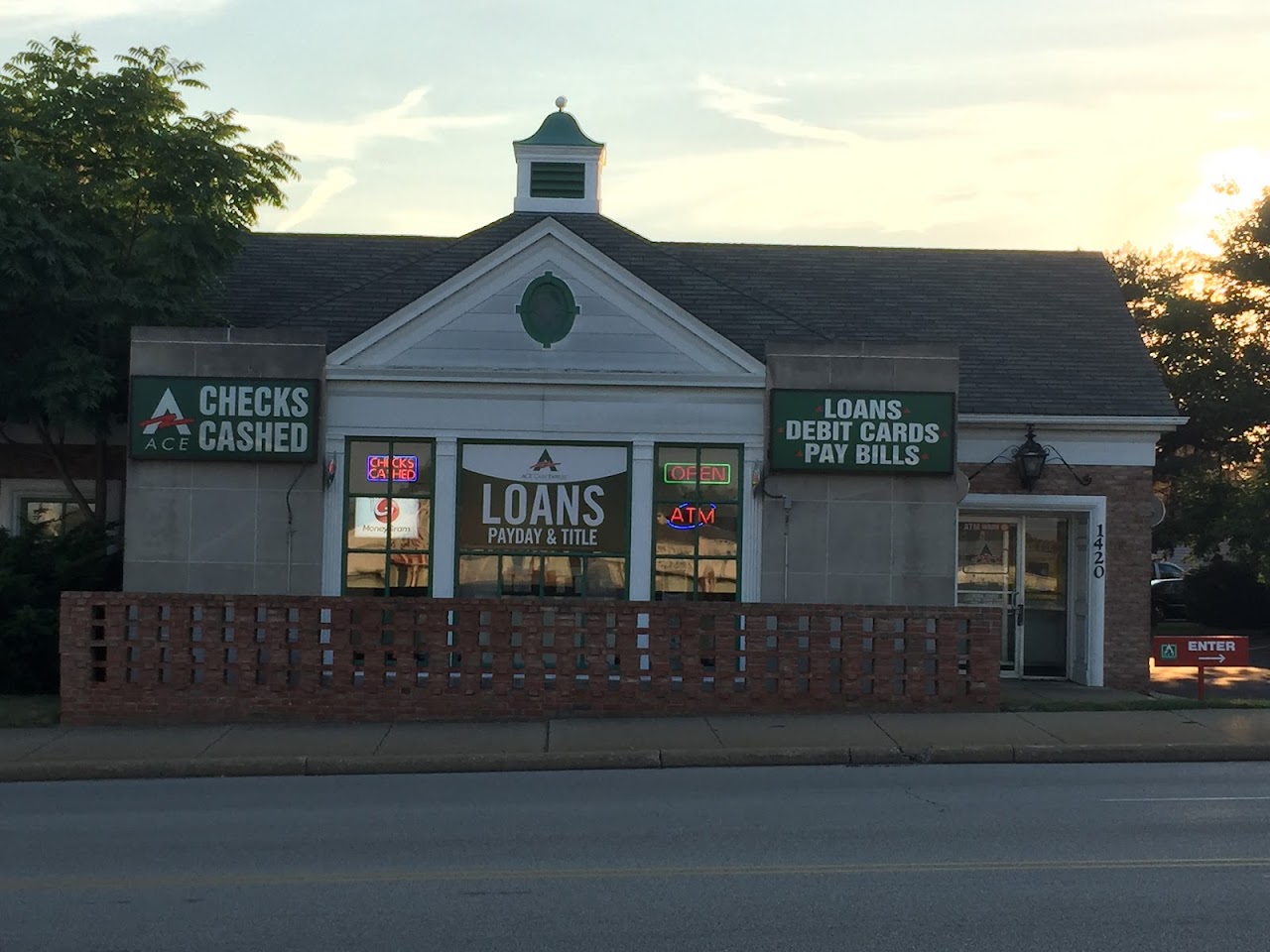 ACE Cash Express - exterior - Akron, Ohio