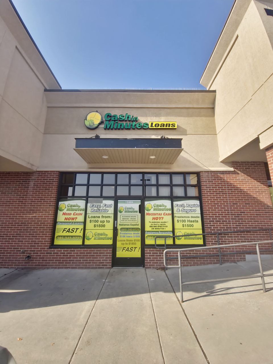 Cash in Minutes - exterior - West Jordan, Utah