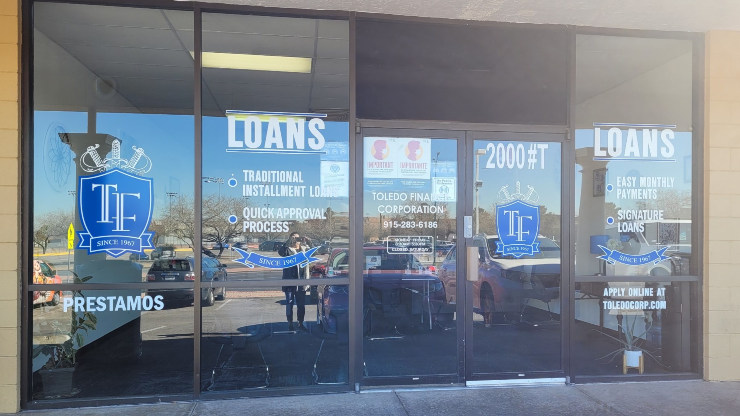 Toledo Finance installment loans in El Paso, Texas (TX)