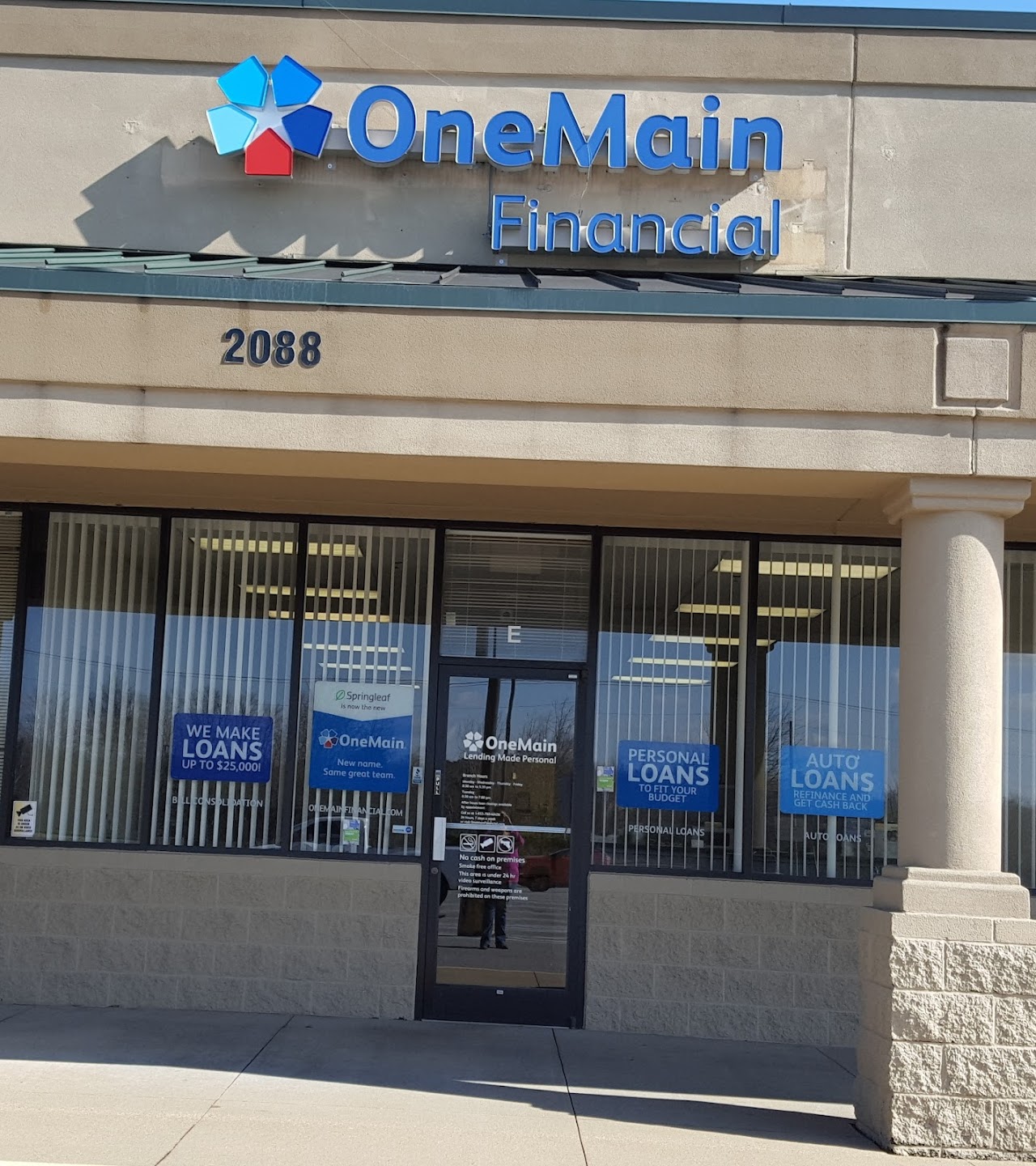 OneMain Financial installment loans in Clarksville, Tennessee (TN)