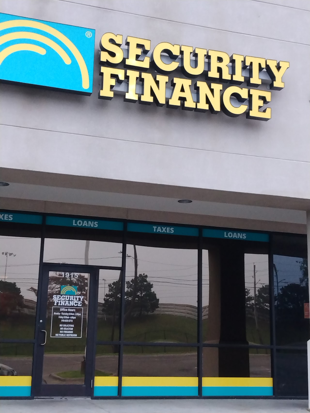 Security Finance installment loans in Tulsa, Oklahoma (OK)