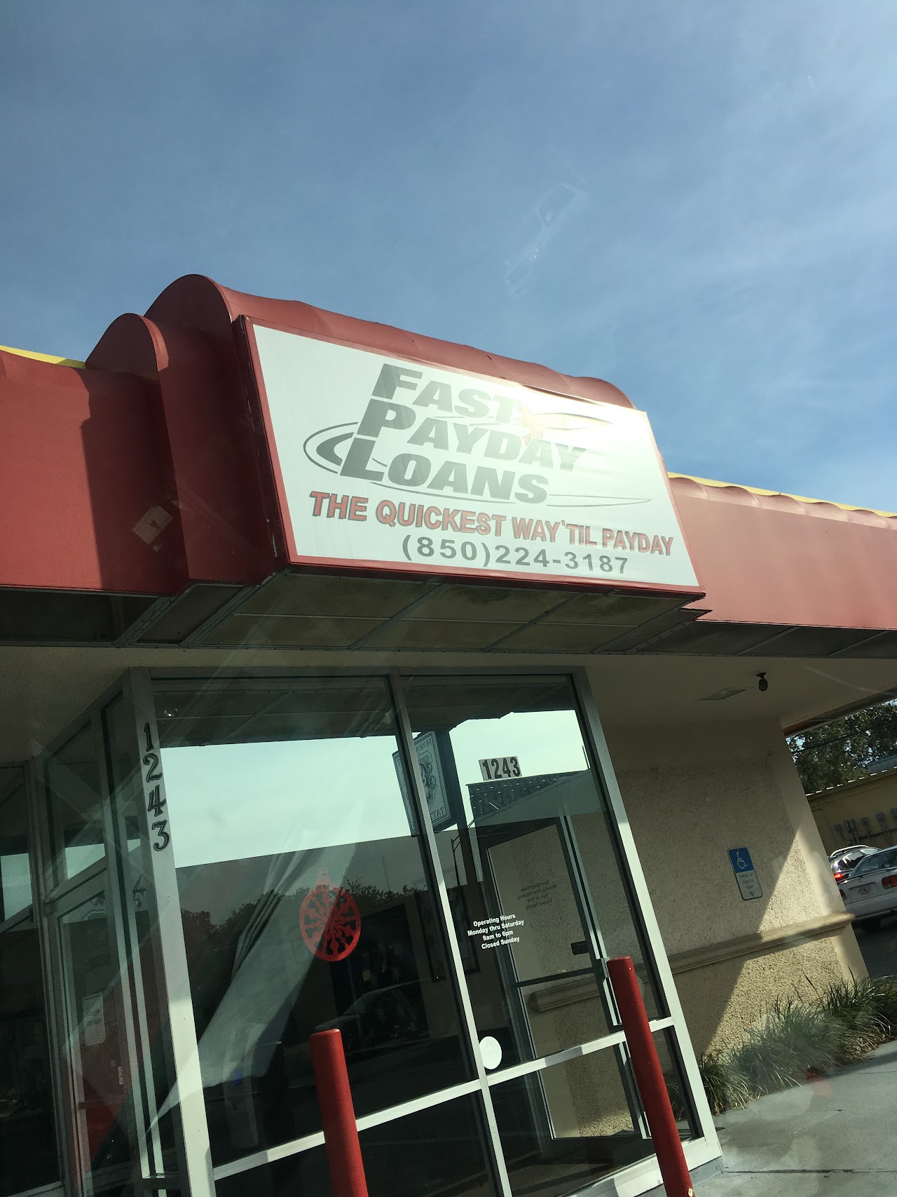 Fast Payday Loans, Inc. - exterior - Tallahassee, Florida