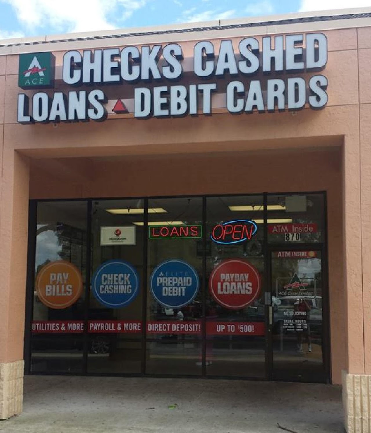 ACE Cash Express payday loans in Saint Petersburg, Florida (FL)