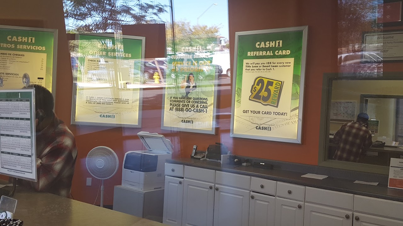 CASH 1 Loans - exterior - Glendale, Arizona