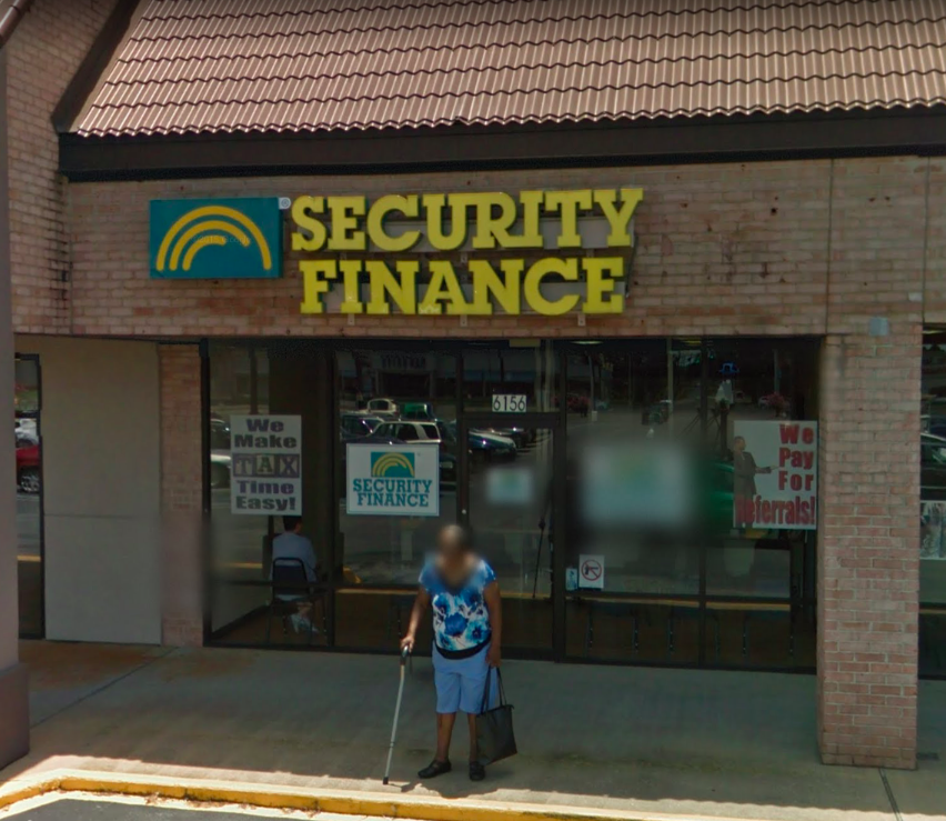 Security Finance installment loans in Montgomery, Alabama (AL)