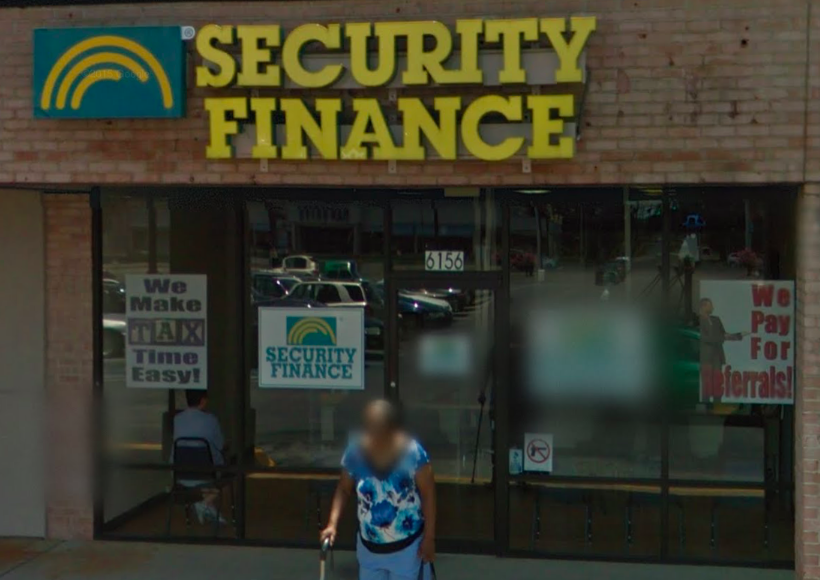Security Finance - exterior - Montgomery, Alabama