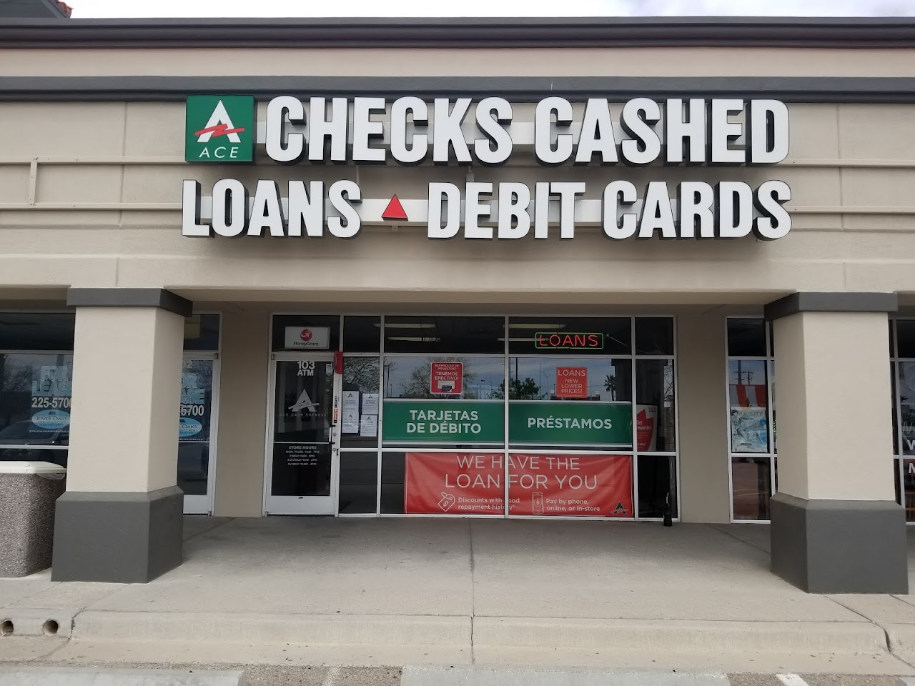 ACE Cash Express - exterior - El Paso, Texas