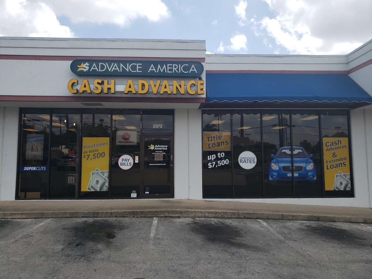 Advance America - exterior - San Antonio, Texas