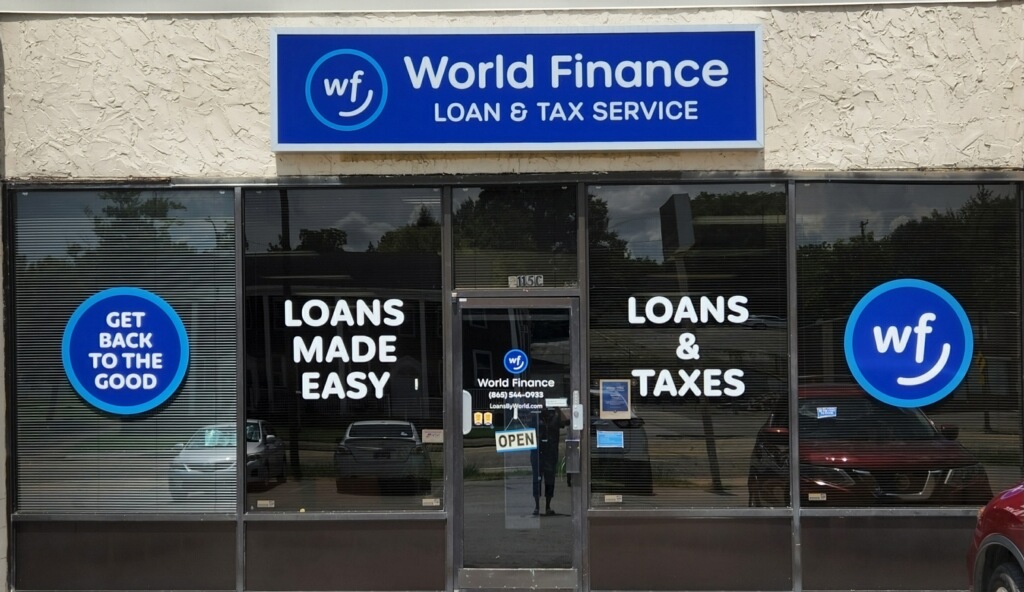 World Finance installment loans in Knoxville, Tennessee (TN)