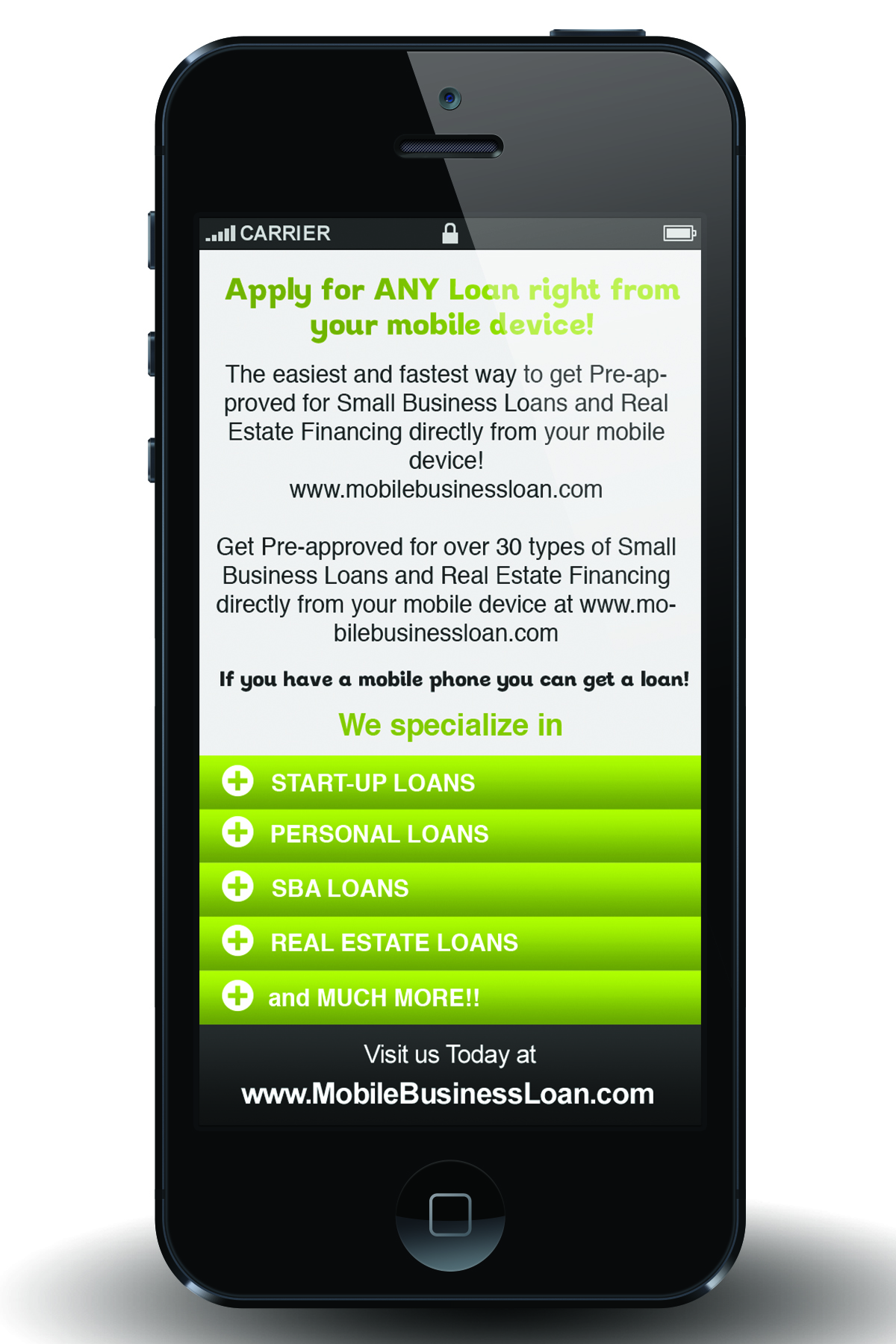 Mobilebusinessloan.com installment loans in Atlanta, Georgia (GA)