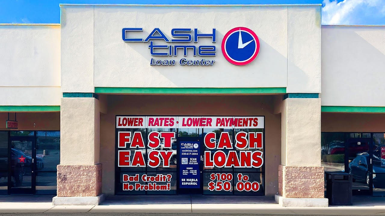 Cash Time Loan Centers installment loans in Tucson, Arizona (AZ)