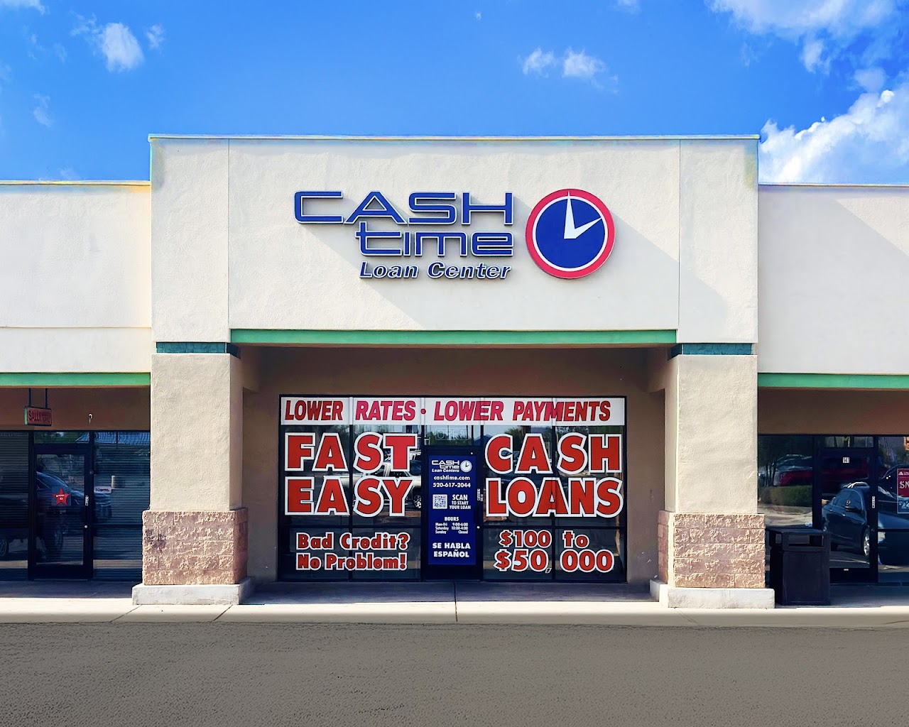 Cash Time Loan Centers - exterior - Tucson, Arizona