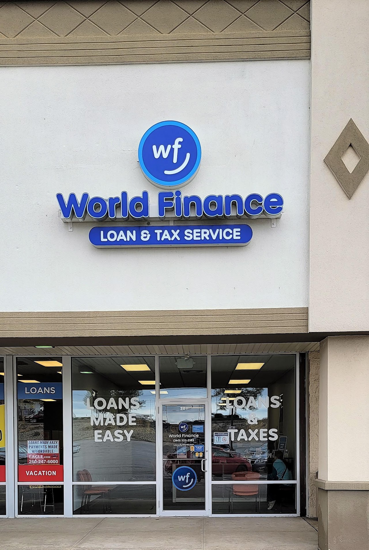 World Finance installment loans in Fort Wayne, Indiana (IN)
