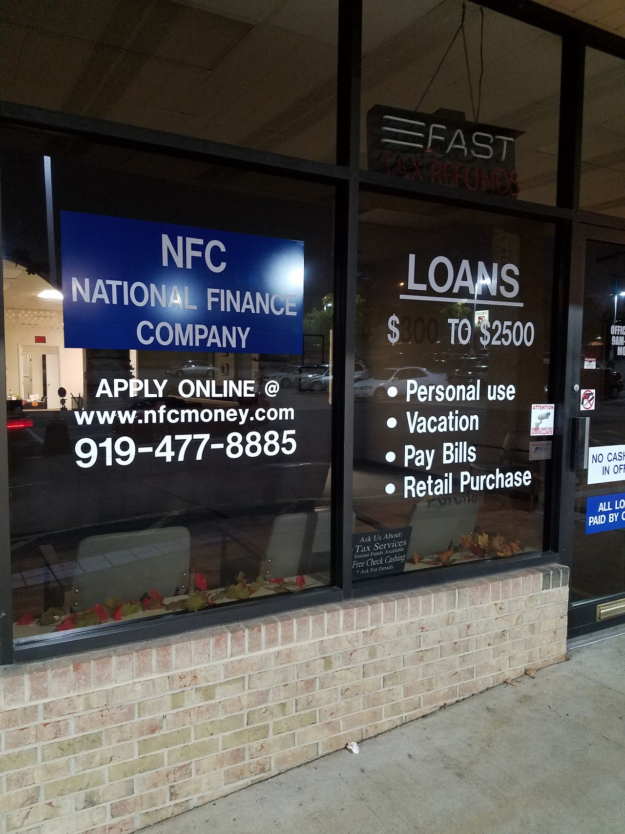 National Finance Company - exterior - Durham, North Carolina