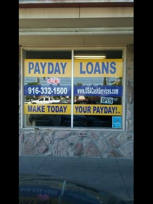 USA Cash Services - exterior - Sacramento, California