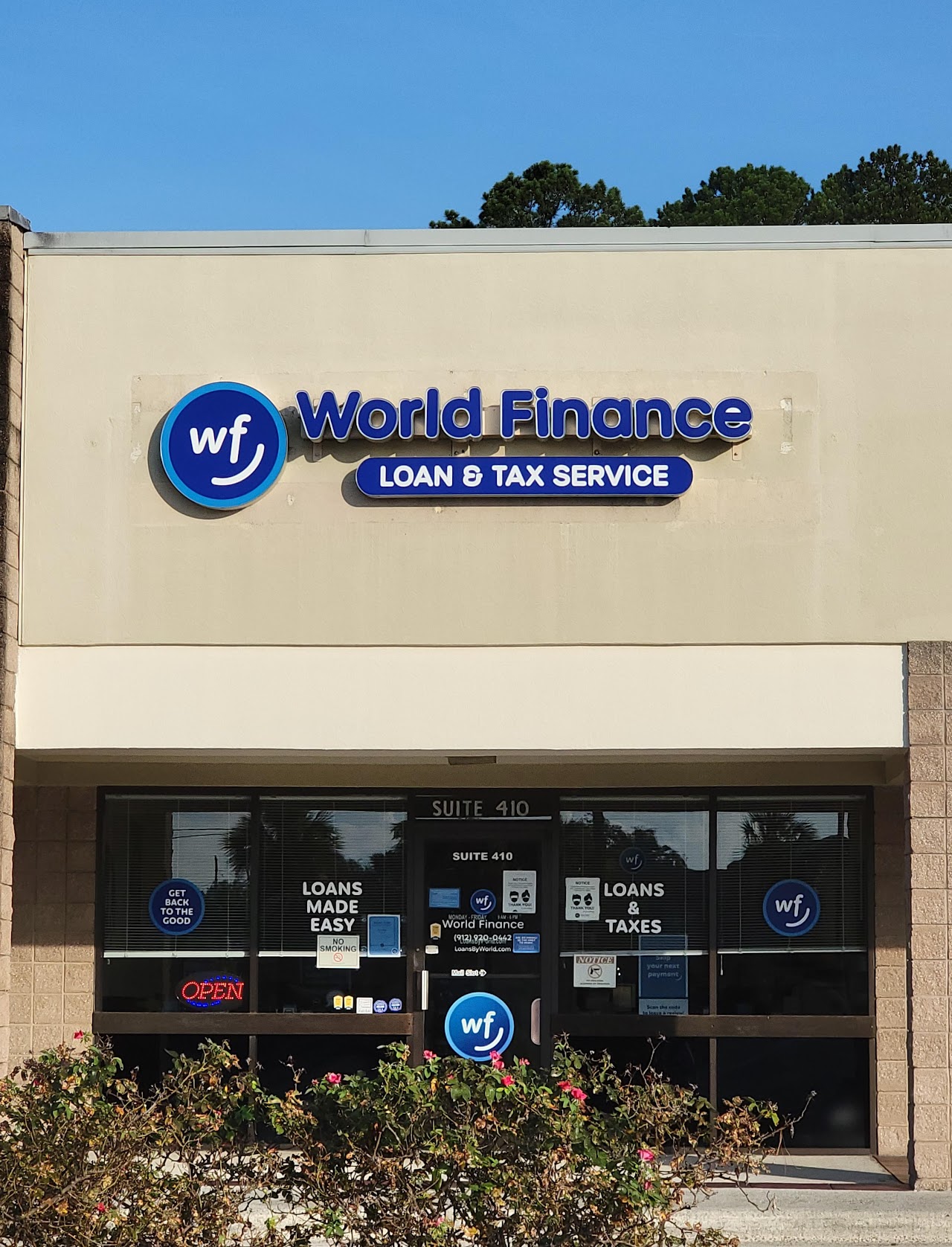 World Finance - exterior - Savannah, Georgia