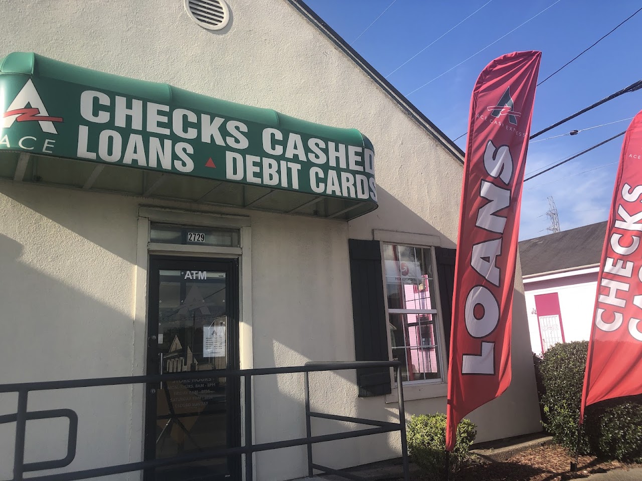 ACE Cash Express - exterior - New Orleans, Louisiana