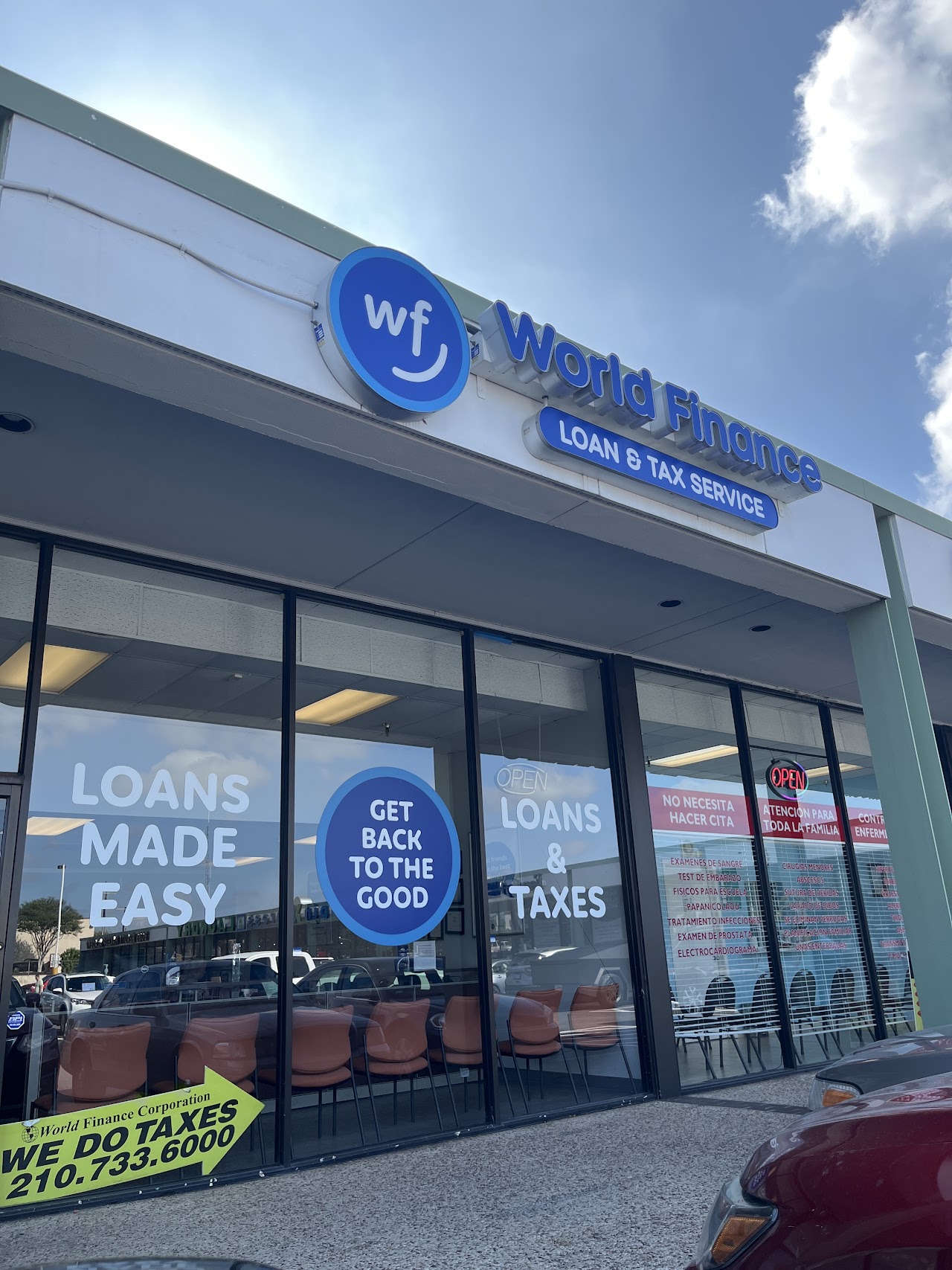 World Finance installment loans in San Antonio, Texas (TX)