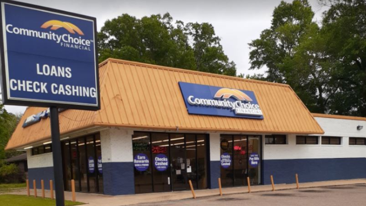 Community Choice Financial installment loans in Jackson, Mississippi (MS)