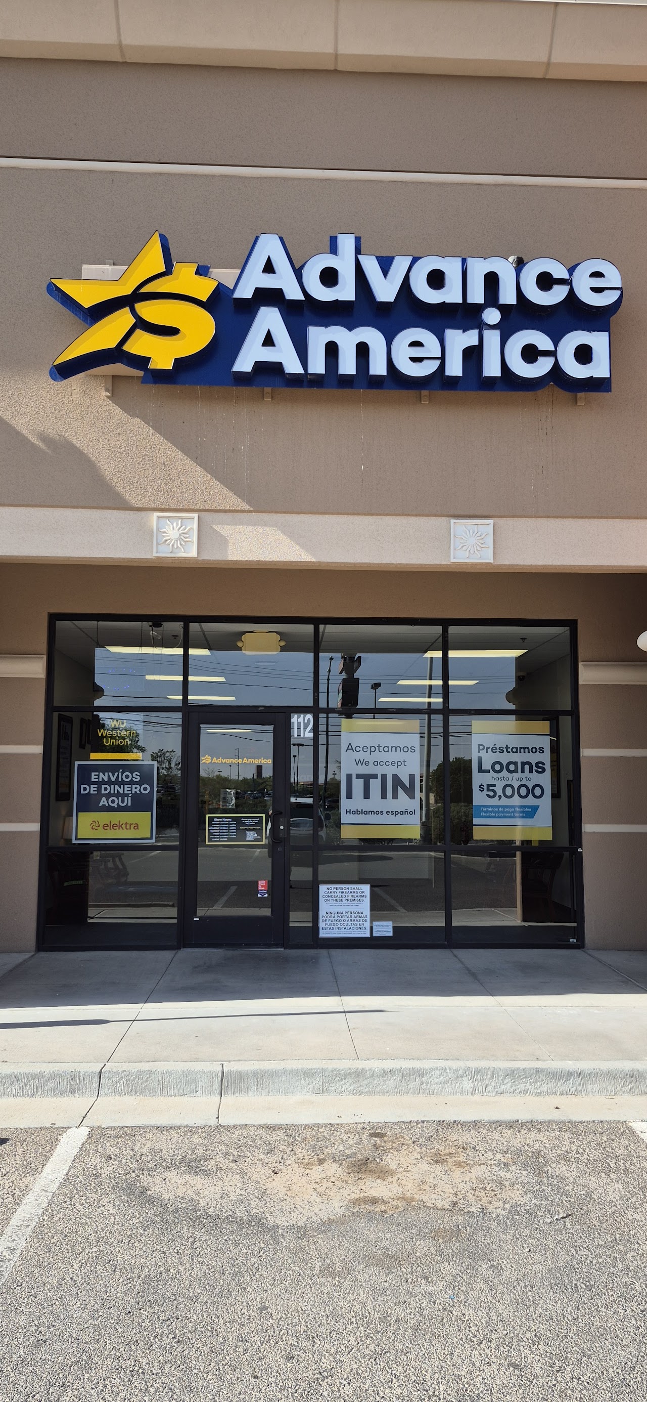 Advance America - exterior - El Paso, Texas