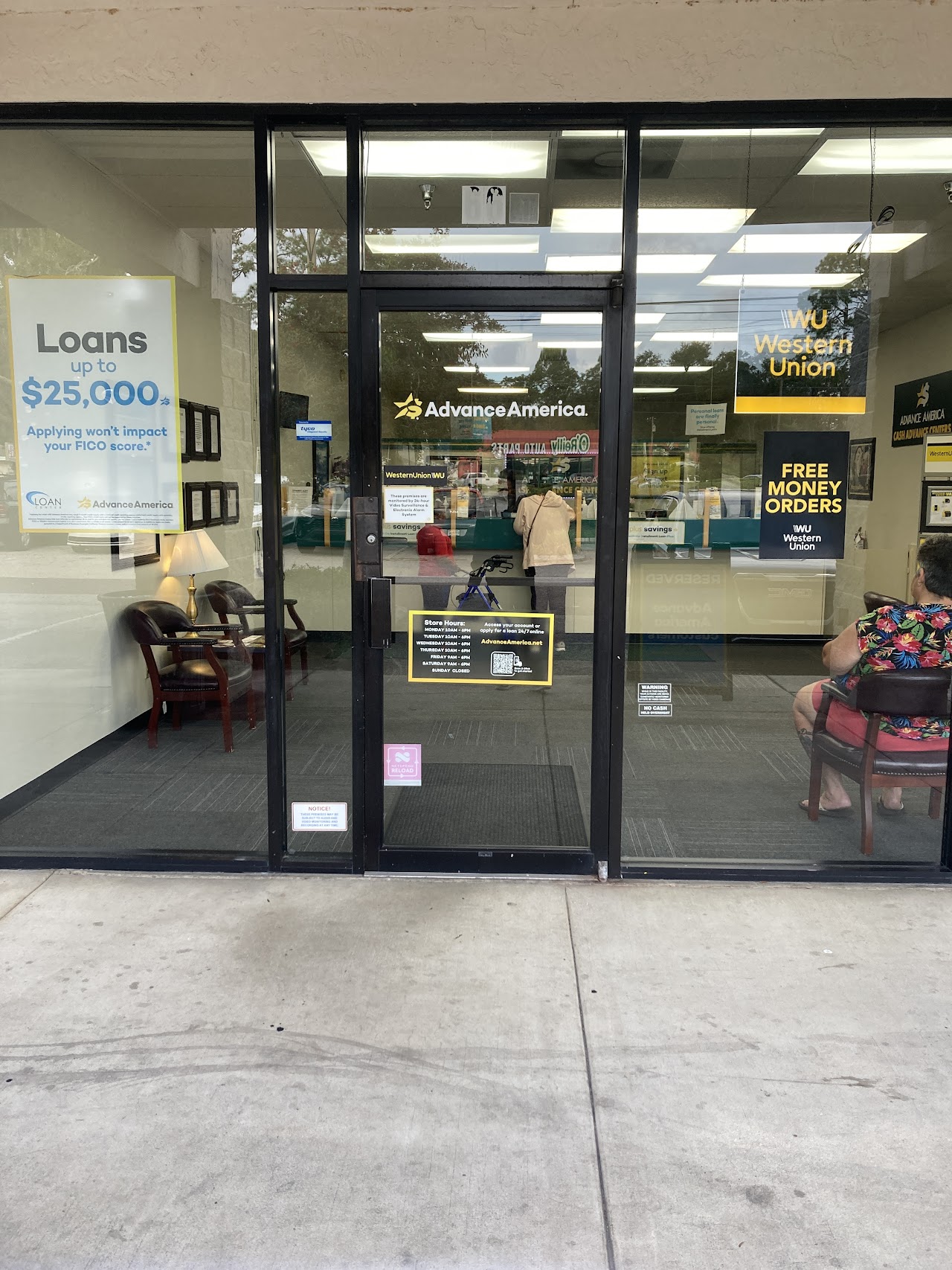 Advance America - exterior - Jacksonville, Florida