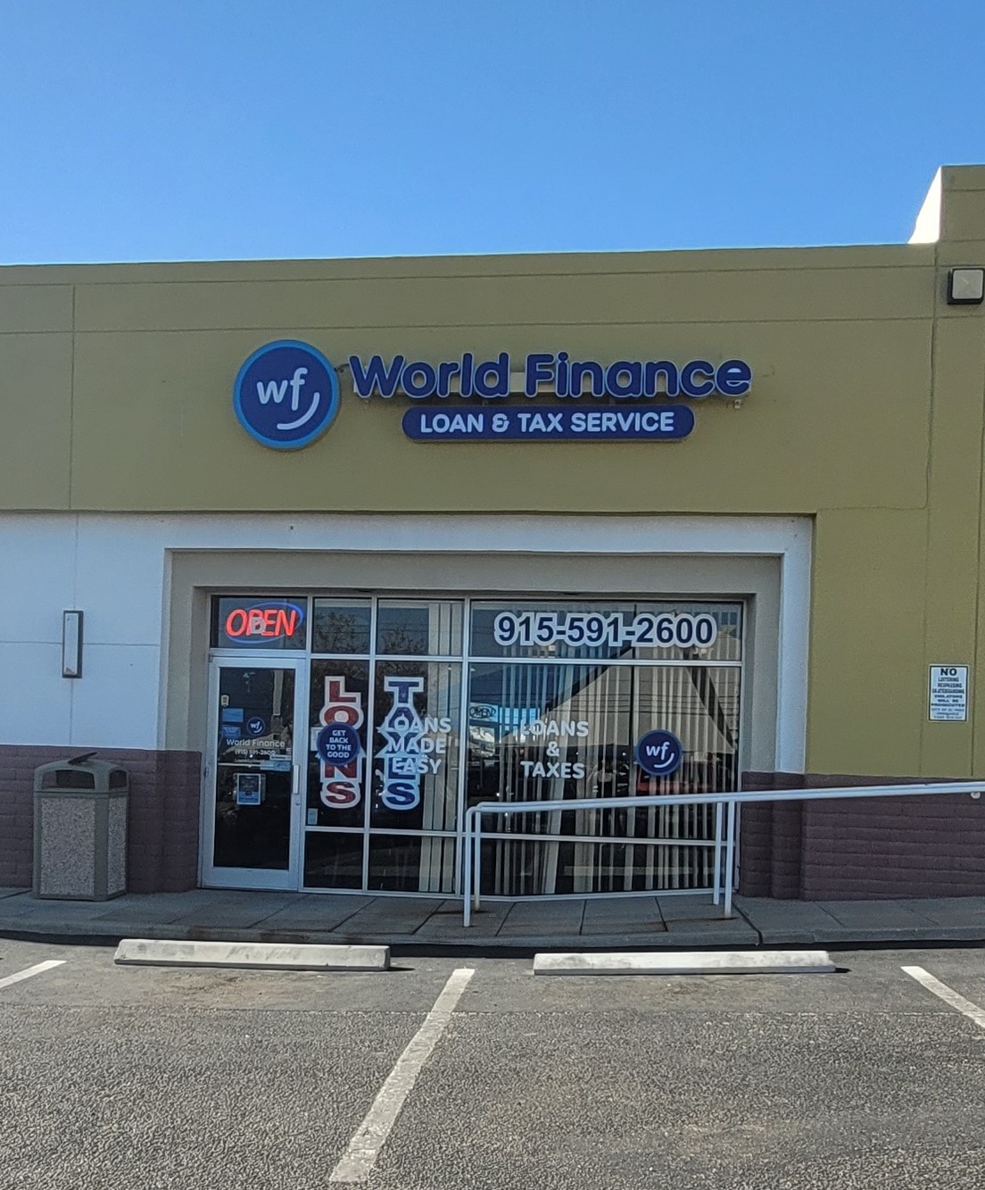World Finance - exterior - El Paso, Texas