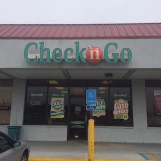 Check `n Go - exterior - Montgomery, Alabama