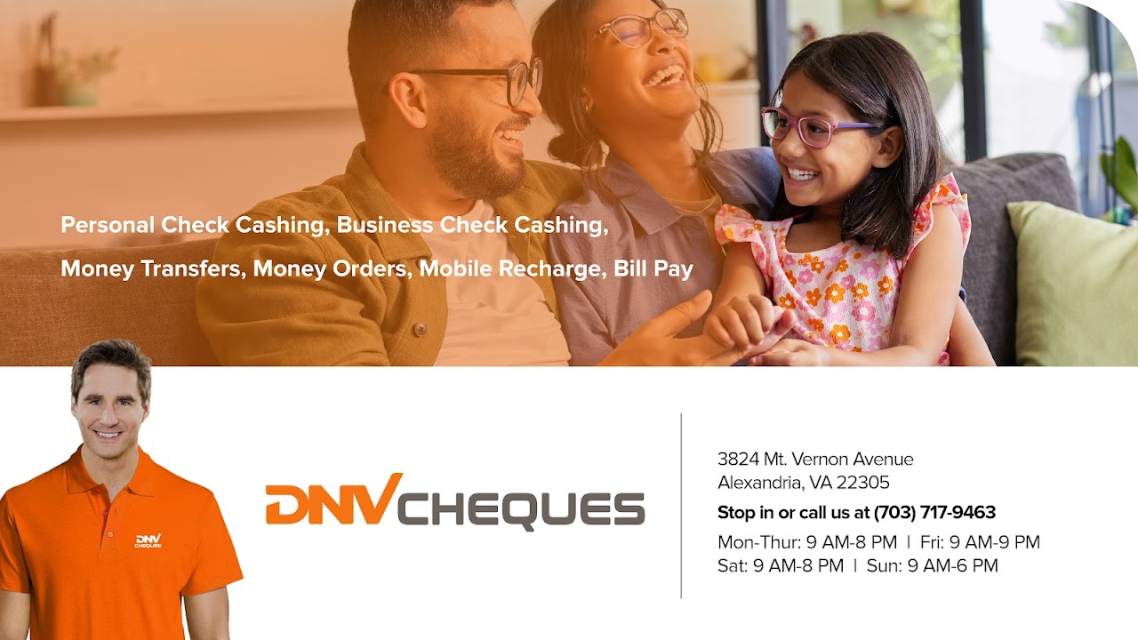 DNV Cheques - Alexandria payday loans in Arlington, Virginia (VA)