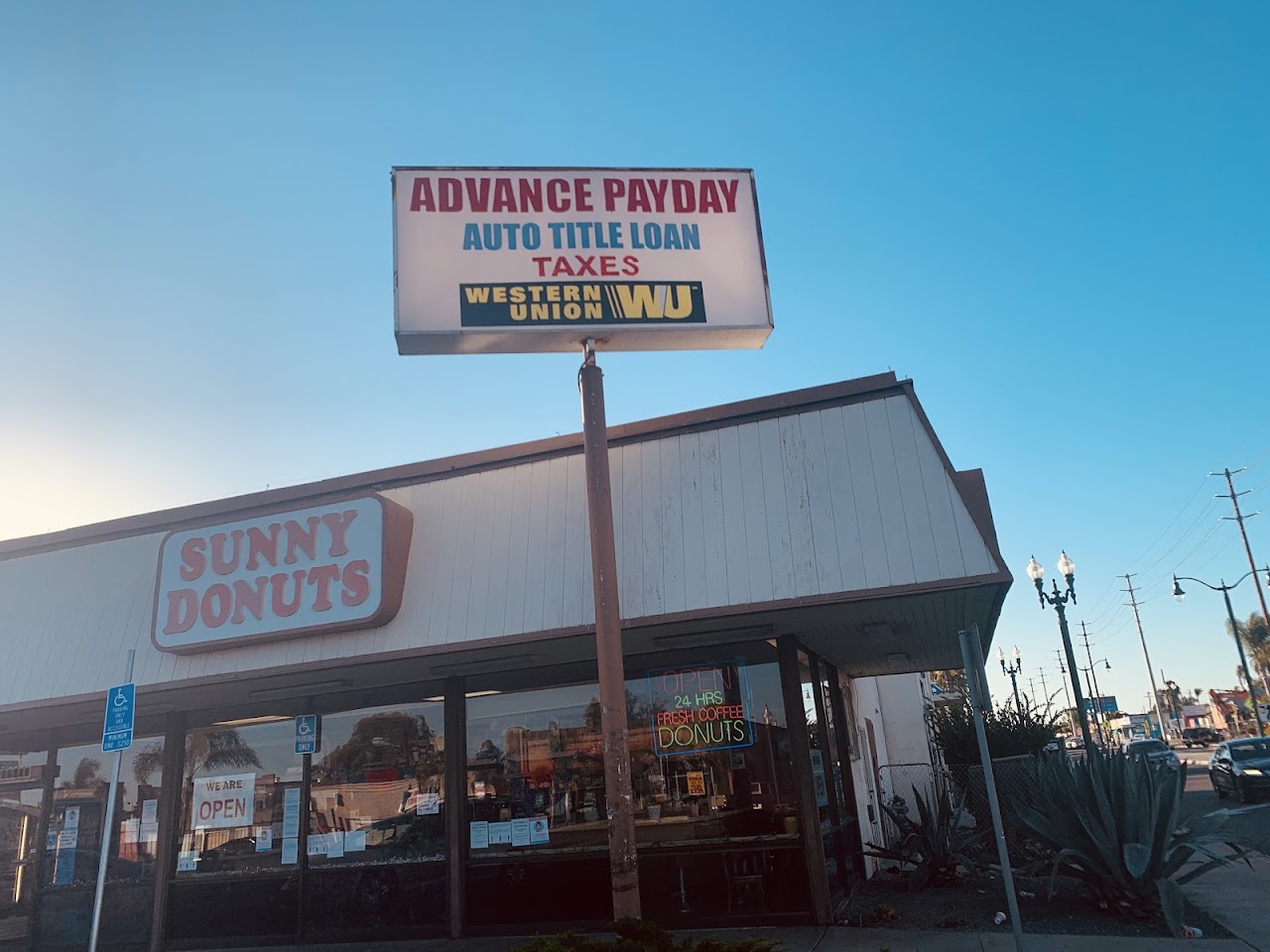 Advance Pay Day Plus Inc. - exterior - San Diego, California