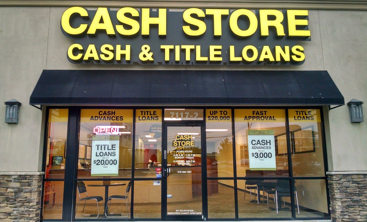 Cash Store - exterior - San Antonio, Texas