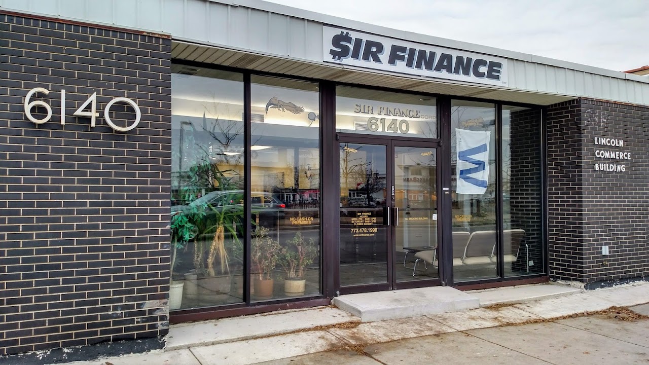 Sir Finance Corporation payday loans in Chicago, Illinois (IL)