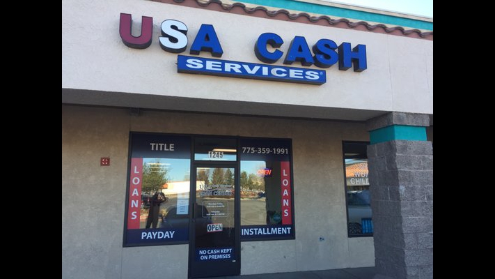 USA Cash Services - exterior - Reno, Nevada