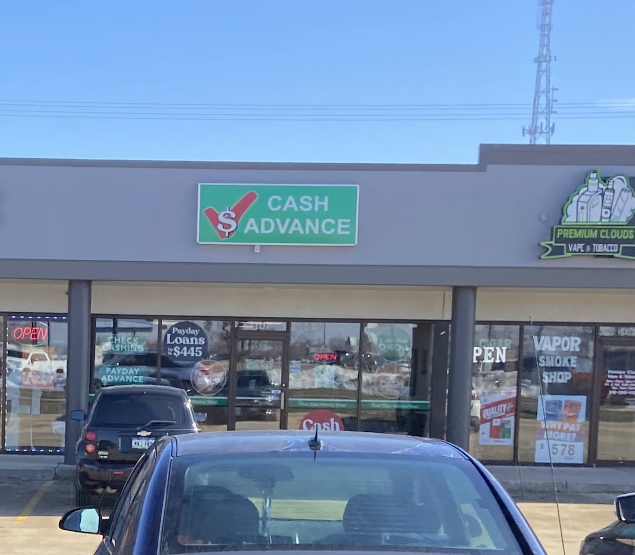 Check Into Cash - exterior - Cedar Rapids, Iowa